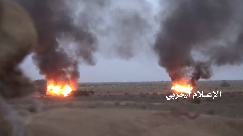 اليمن: تدمير وإعطاب 7 آليات أثناء التصدي للمنافقين في صحراء ميدي