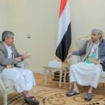 خلال لقائه أمين عام المجلس الأعلى لإدارة وتنسيق الشؤون الإنسانية والتعاون الدولي:الرئيس المشاط يحث على تسهيل وصول المساعدات للمتضررين والتعاون مع المنظمات الدولية
