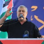 عضو المكتب السياسي لحركة الجهاد الإسلامي خالد البطش :من بيت المقدس ومن فلسطين المحتلة نرسل تحياتنا للشعب اليمني الذي ينصر فلسطين في كل المحطات”.