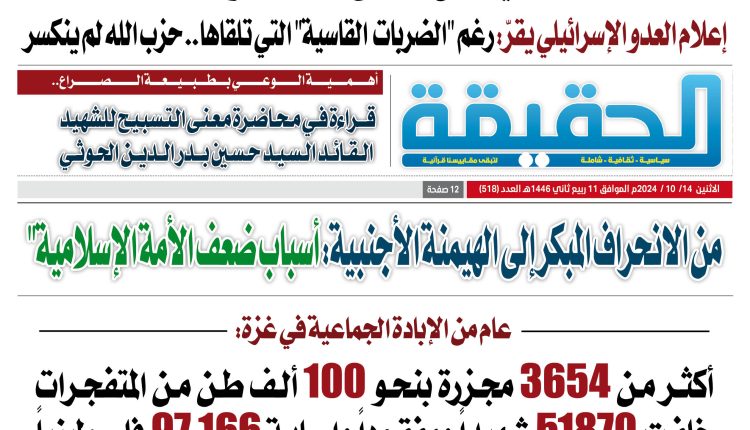 518 الحقيقة العدد