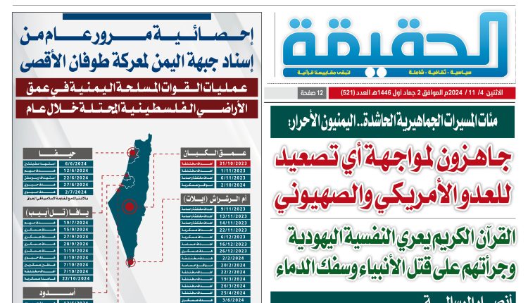 521 الحقيقة العدد