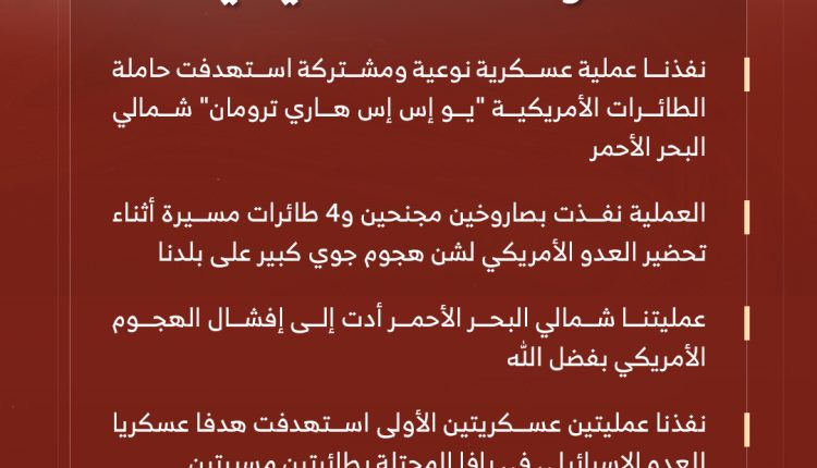 بيان القوات المسلحة في 6 يناير 2025م